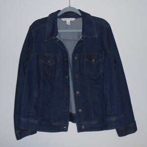 Jones New York blue jean jacket Women's plus size 1X